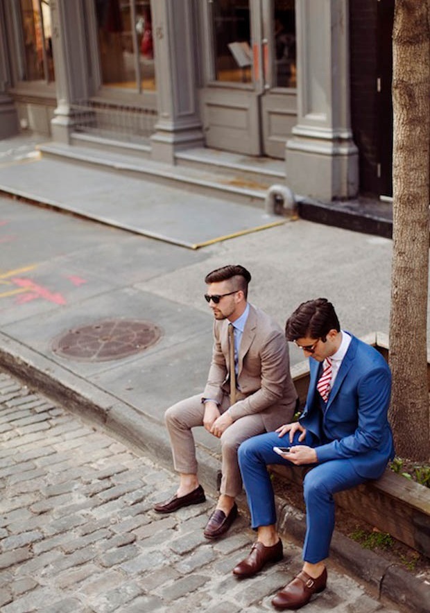 Takım elbisede J. Lindeberg imzası