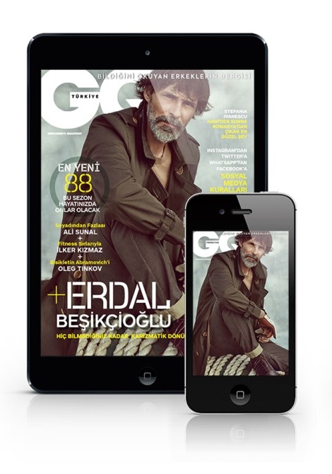 GQ Türkiye Eylül iPad/iPhone Eylül sayısı yayında