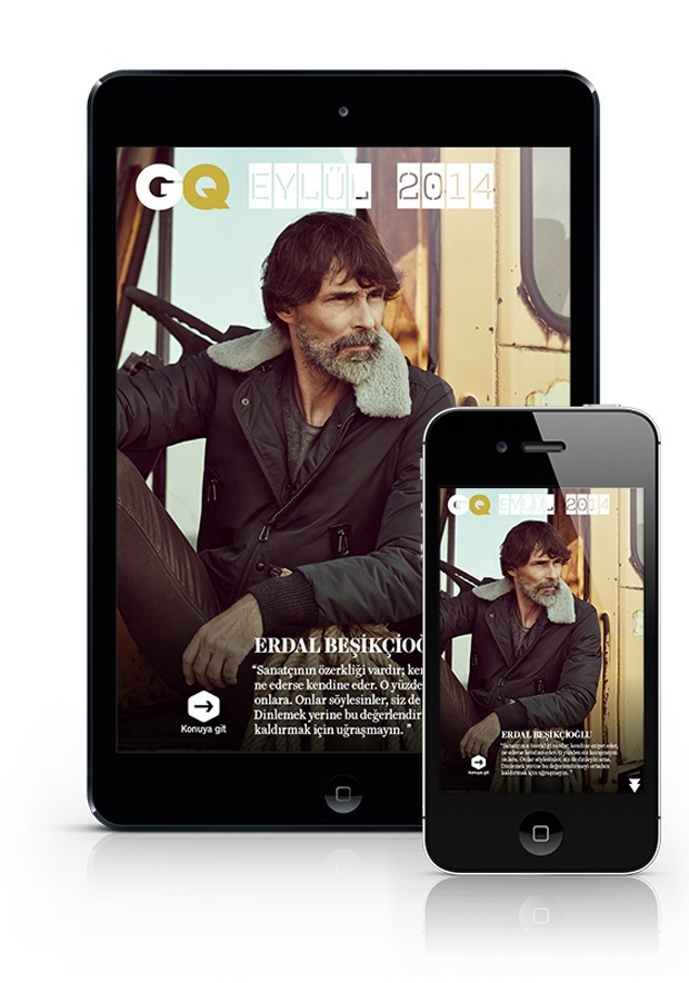 GQ Türkiye iPad/iPhone Eylül sayısı yayında