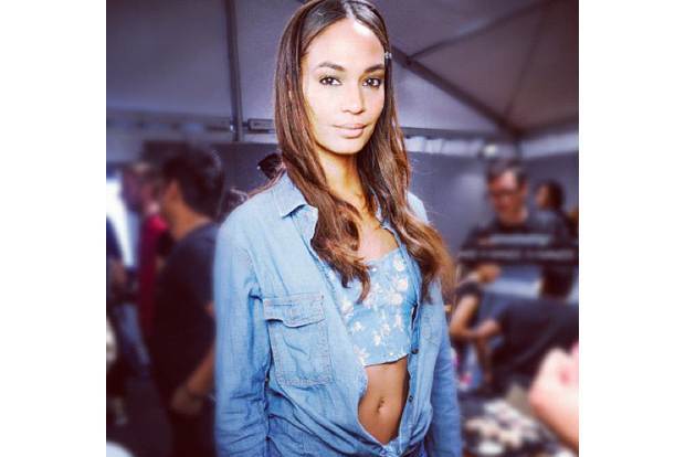 Süpermodeller Instagram'da