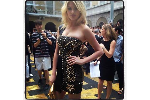 Süpermodeller Instagram'da