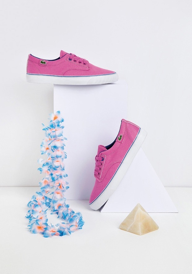 Lacoste timsahı tatilde