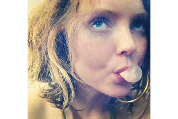 Süpermodeller Instagram'da