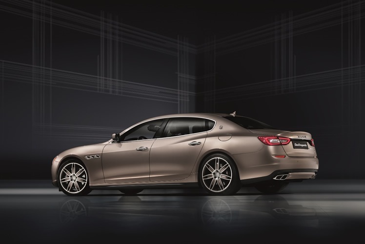 Maserati'ye Ermenegildo Zegna makyajı