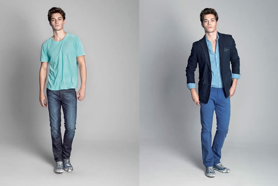 Baştan aşağı Mavi