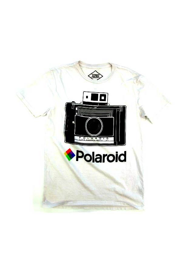 Bit pazarından Polaroid tişörtleri 