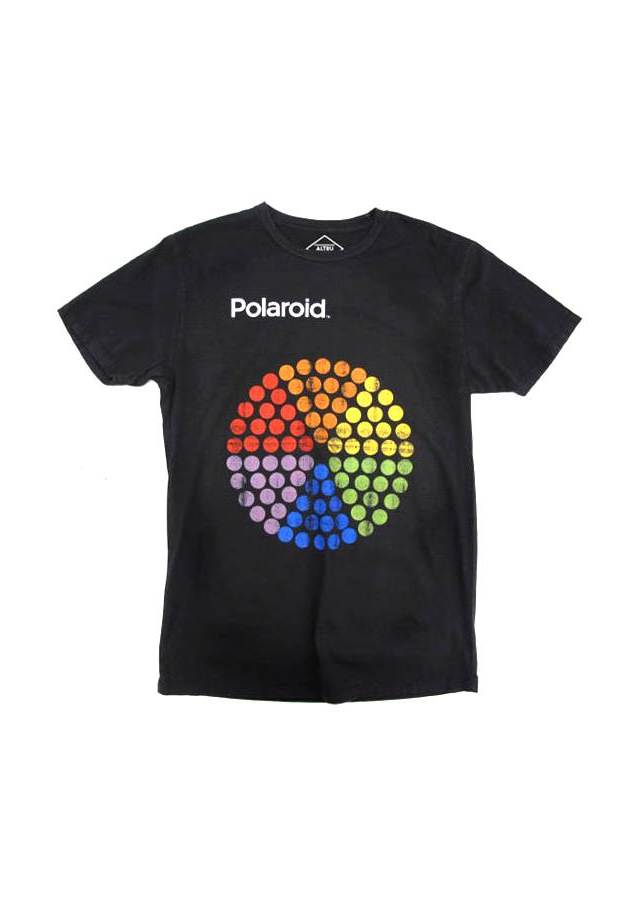 Bit pazarından Polaroid tişörtleri 