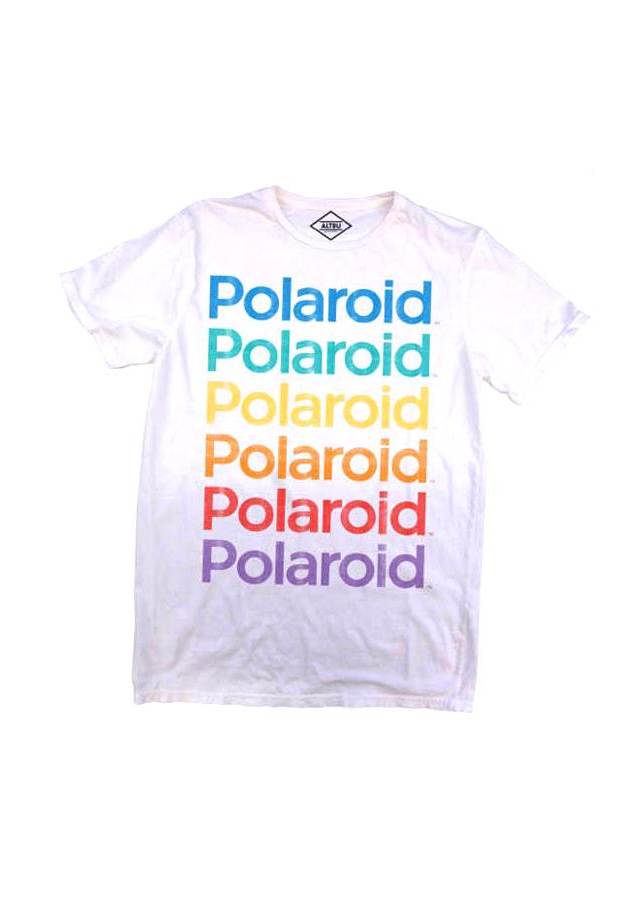 Bit pazarından Polaroid tişörtleri 