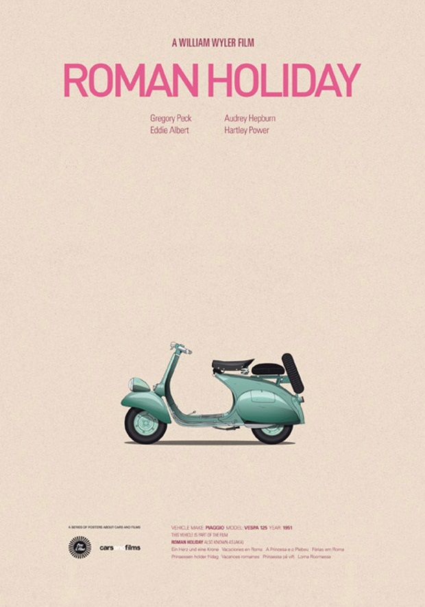 Bu afişlerin yıldızları otomobiller