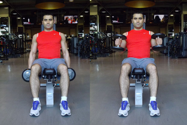 30 günde belirgin kol kasları