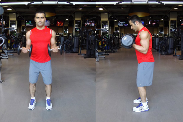 30 günde belirgin kol kasları