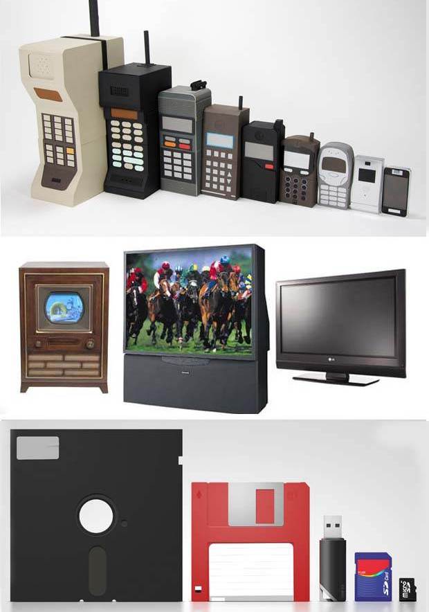 Teknolojinin durdurulamayan evrimi