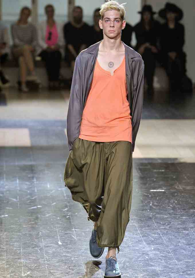Yohji Yamamoto İlkbahar / Yaz 2013