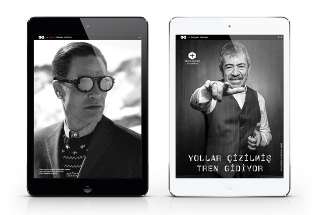 GQ Türkiye iPad Şubat sayısı yayında