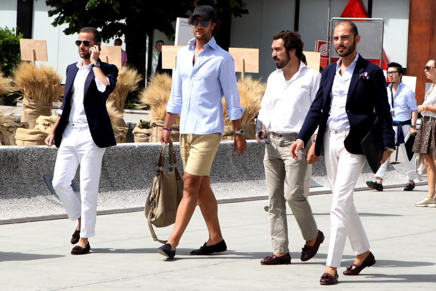 GQ Floransa sokaklarında