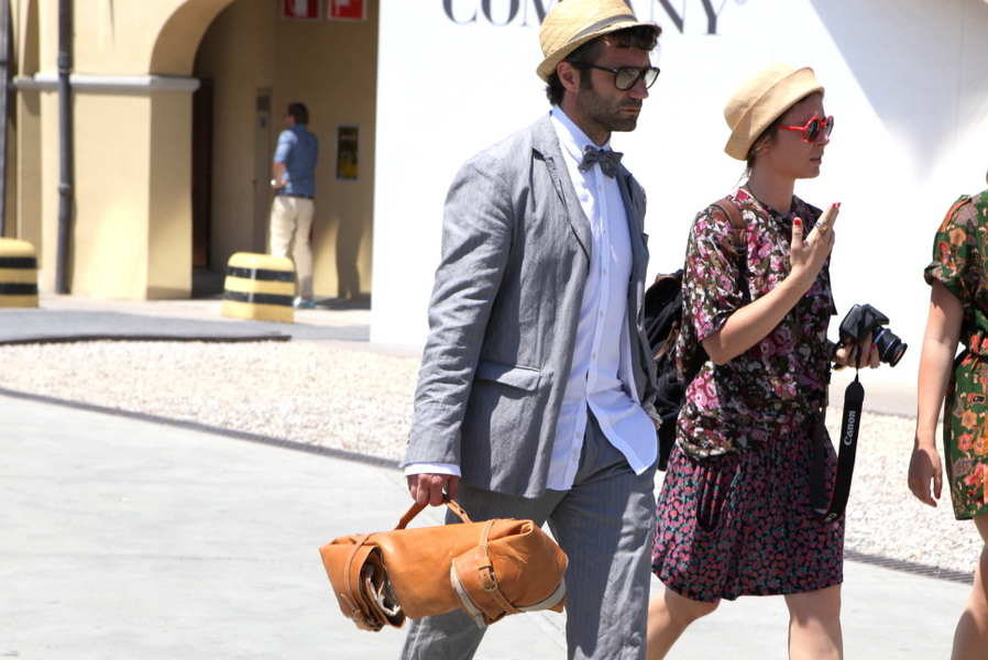 GQ Floransa sokaklarında