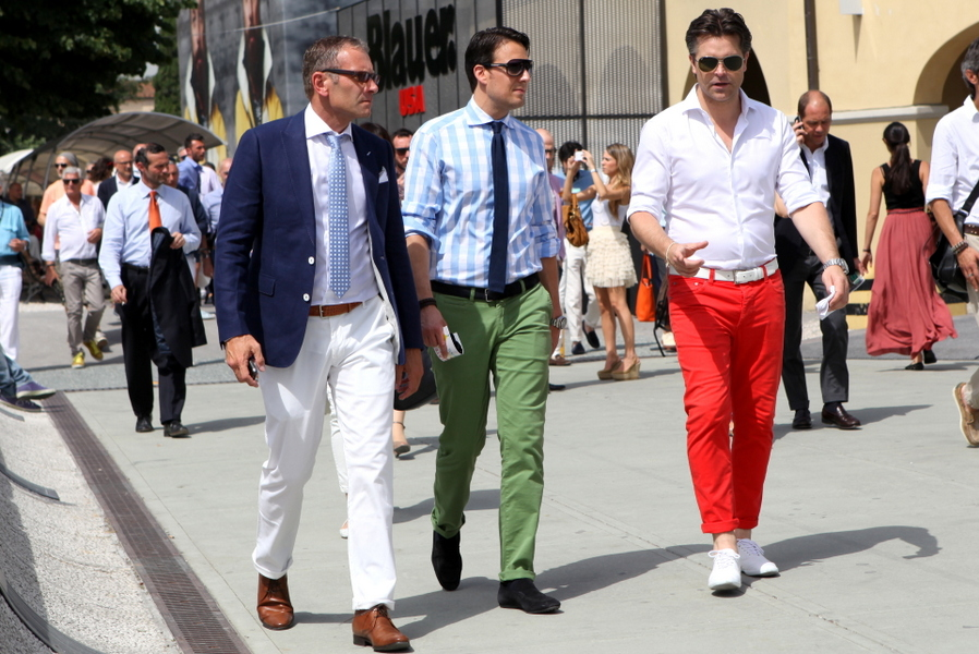 GQ Floransa sokaklarında