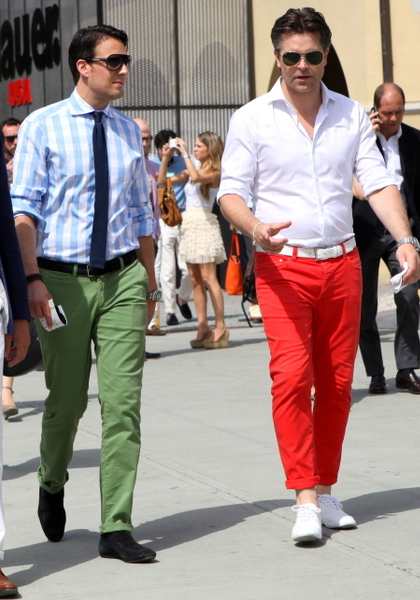 GQ Floransa sokaklarında