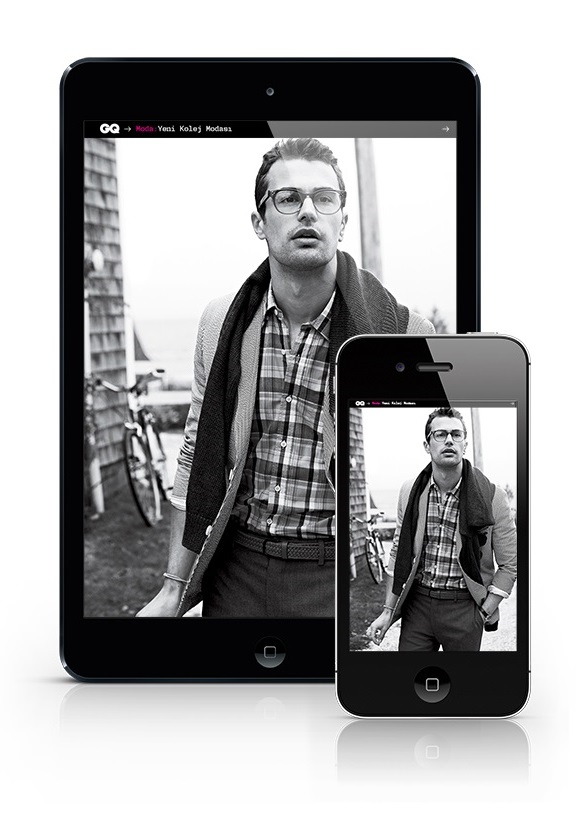  GQ Türkiye iPhone/iPad Nisan sayısı yayında