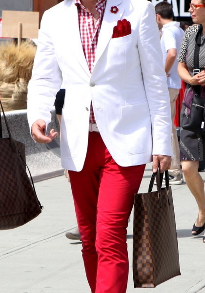 GQ Floransa sokaklarında