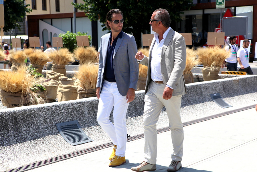 GQ Floransa sokaklarında