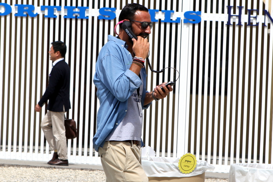 GQ Floransa sokaklarında