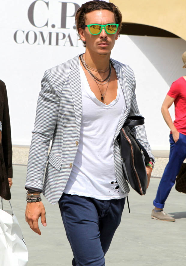 GQ Floransa sokaklarında