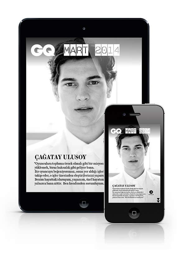 GQ Türkiye iPhone/iPad Mart sayısı yayında
