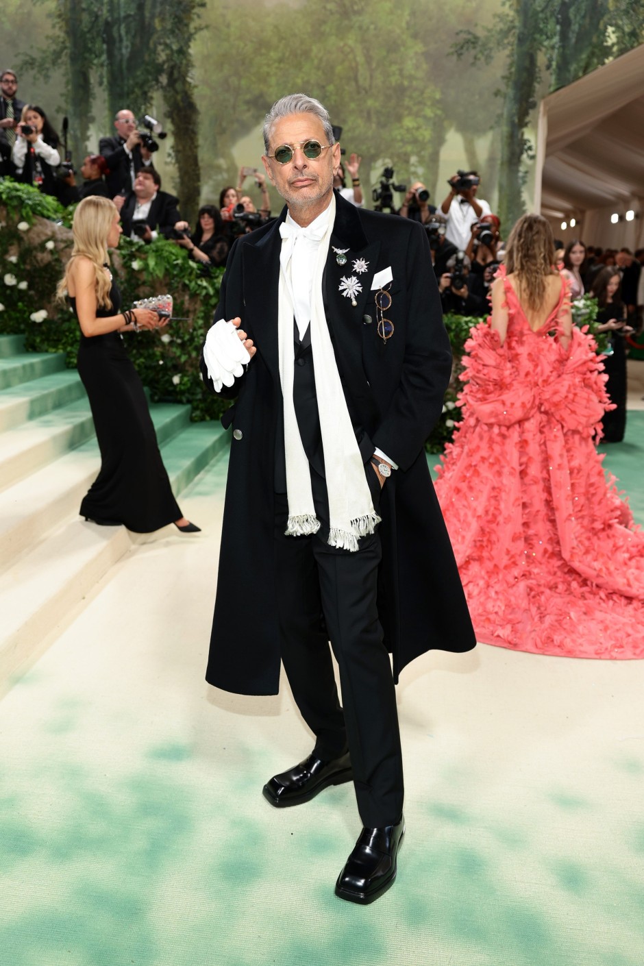 Met Gala 2024: Geceye Katılan Ünlü Erkeklerin Stilleri Jeff Goldblum