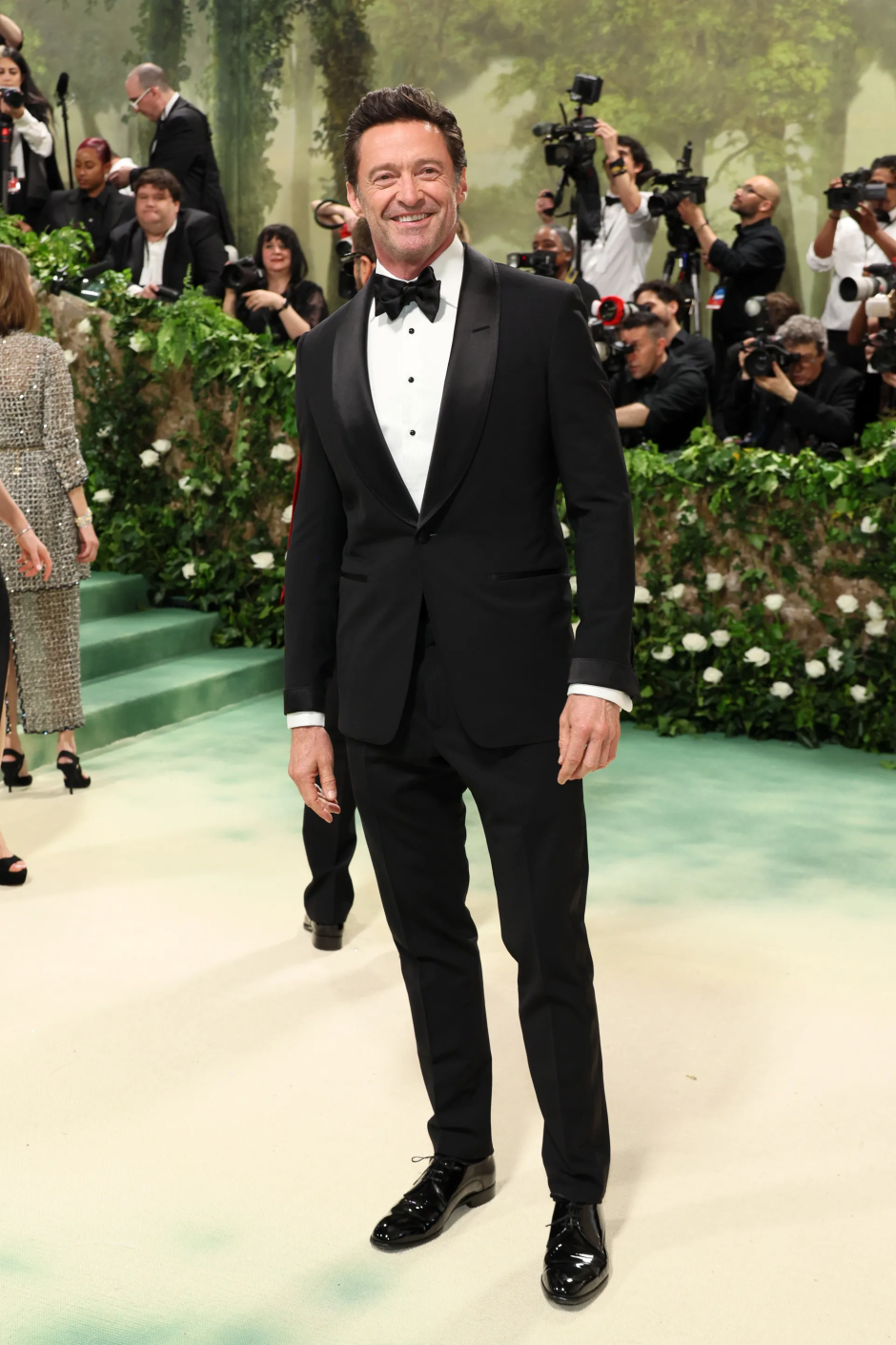 Met Gala 2024: Geceye Katılan Ünlü Erkeklerin Stilleri Hugh Jackman