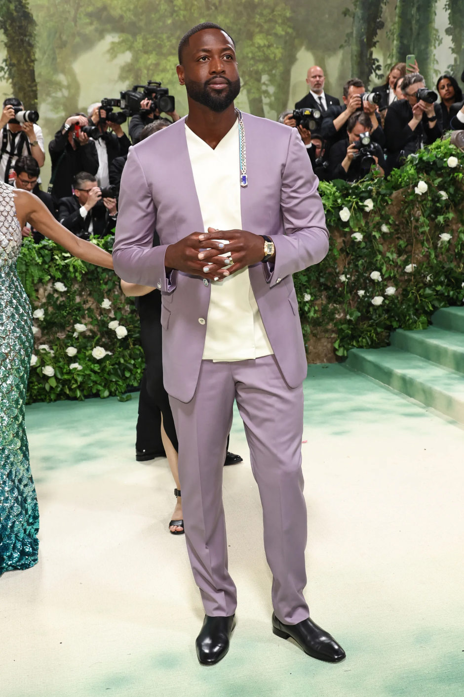 Met Gala 2024: Geceye Katılan Ünlü Erkeklerin Stilleri Dwyane Wade
