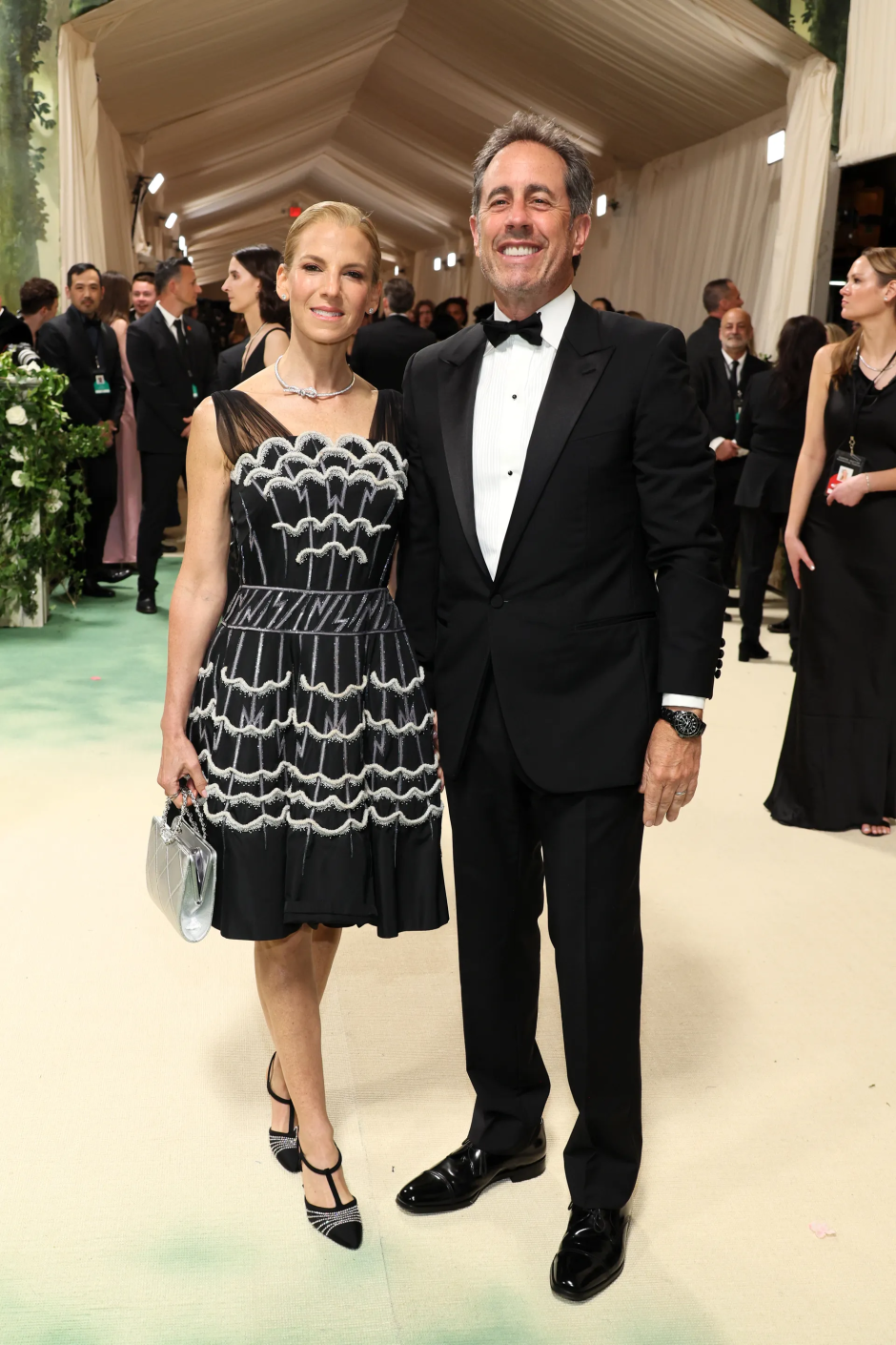 Met Gala 2024: Geceye Katılan Ünlü Erkeklerin Stilleri Jessica Seinfeld ve Jerry Seinfeld