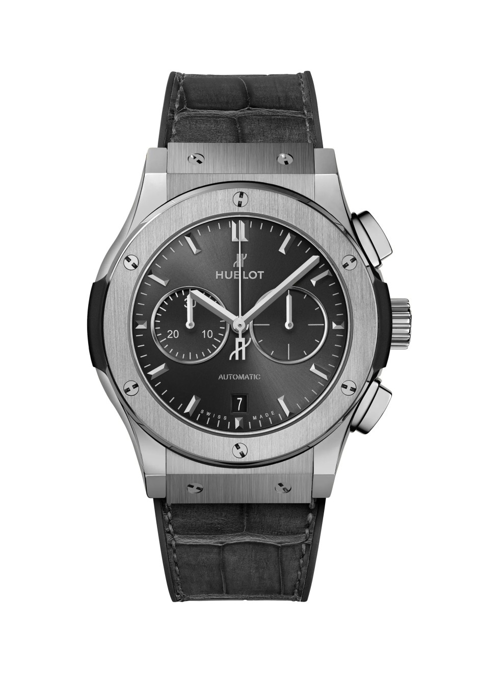2024 Met Gala'nın En İyi Saatleri Alexander Skarsgård'ın Hublot Classic Fusion Chronograph Titanium'u