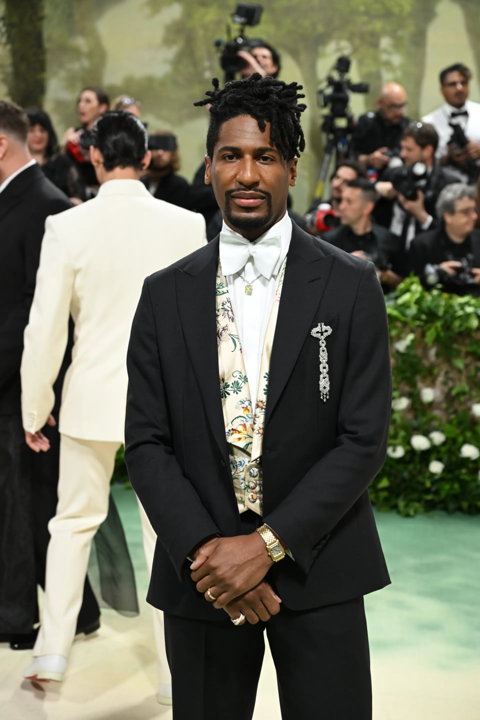 2024 Met Gala'nın En İyi Saatleri Jon Batiste'in Cartier Tank Normale'i