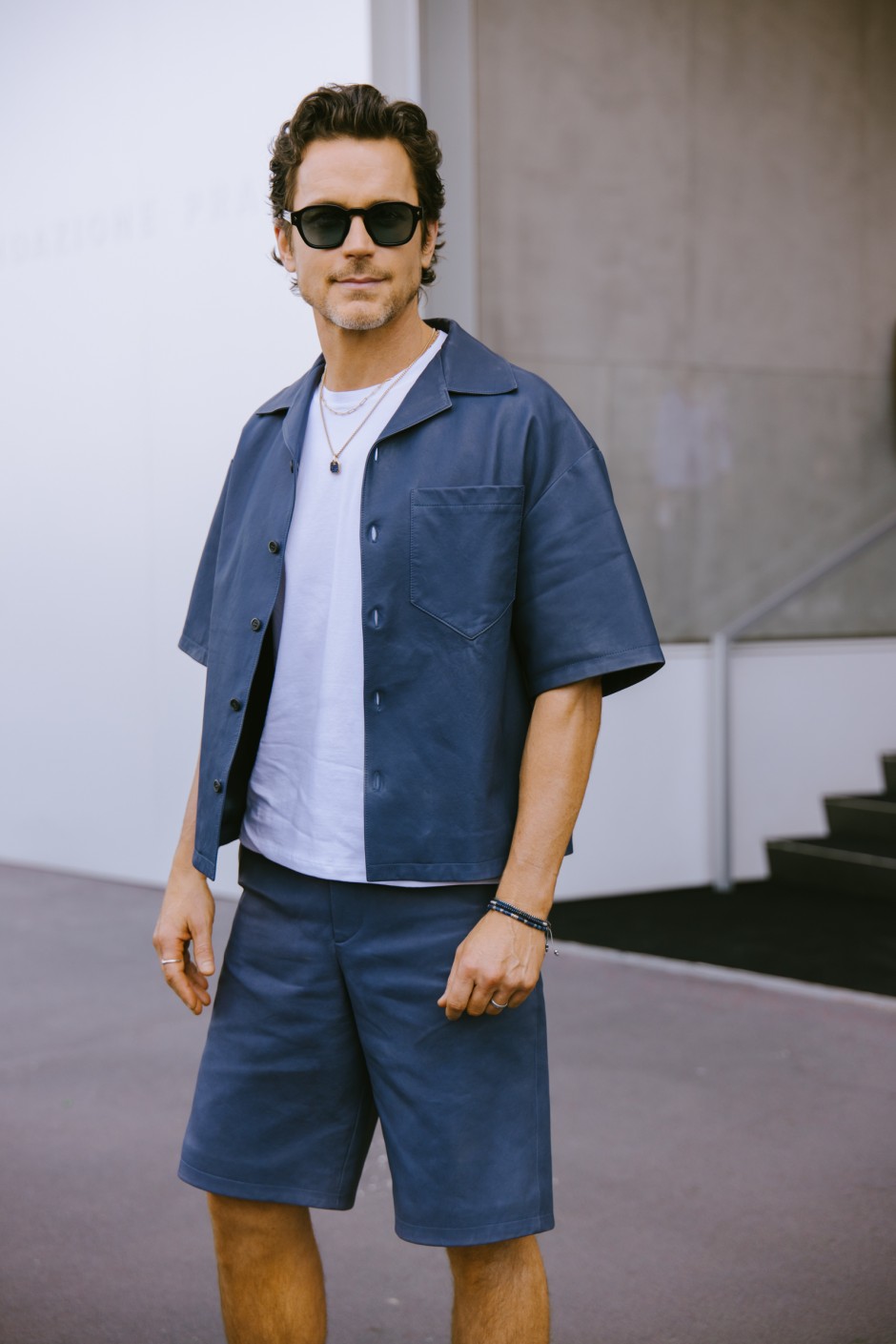 Milano Erkek Moda Haftası İlkbahar/Yaz 2025 Sokak Stili