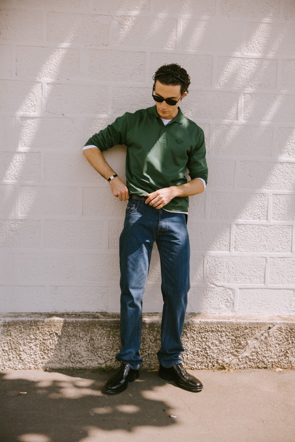 Milano Erkek Moda Haftası İlkbahar/Yaz 2025 Sokak Stili