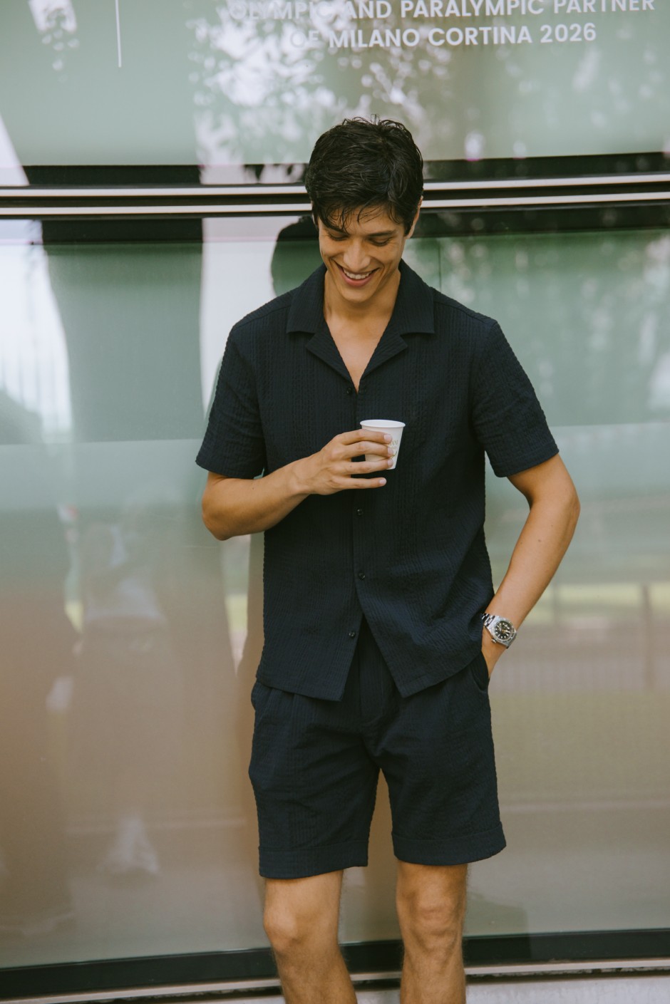 Milano Erkek Moda Haftası İlkbahar/Yaz 2025 Sokak Stili