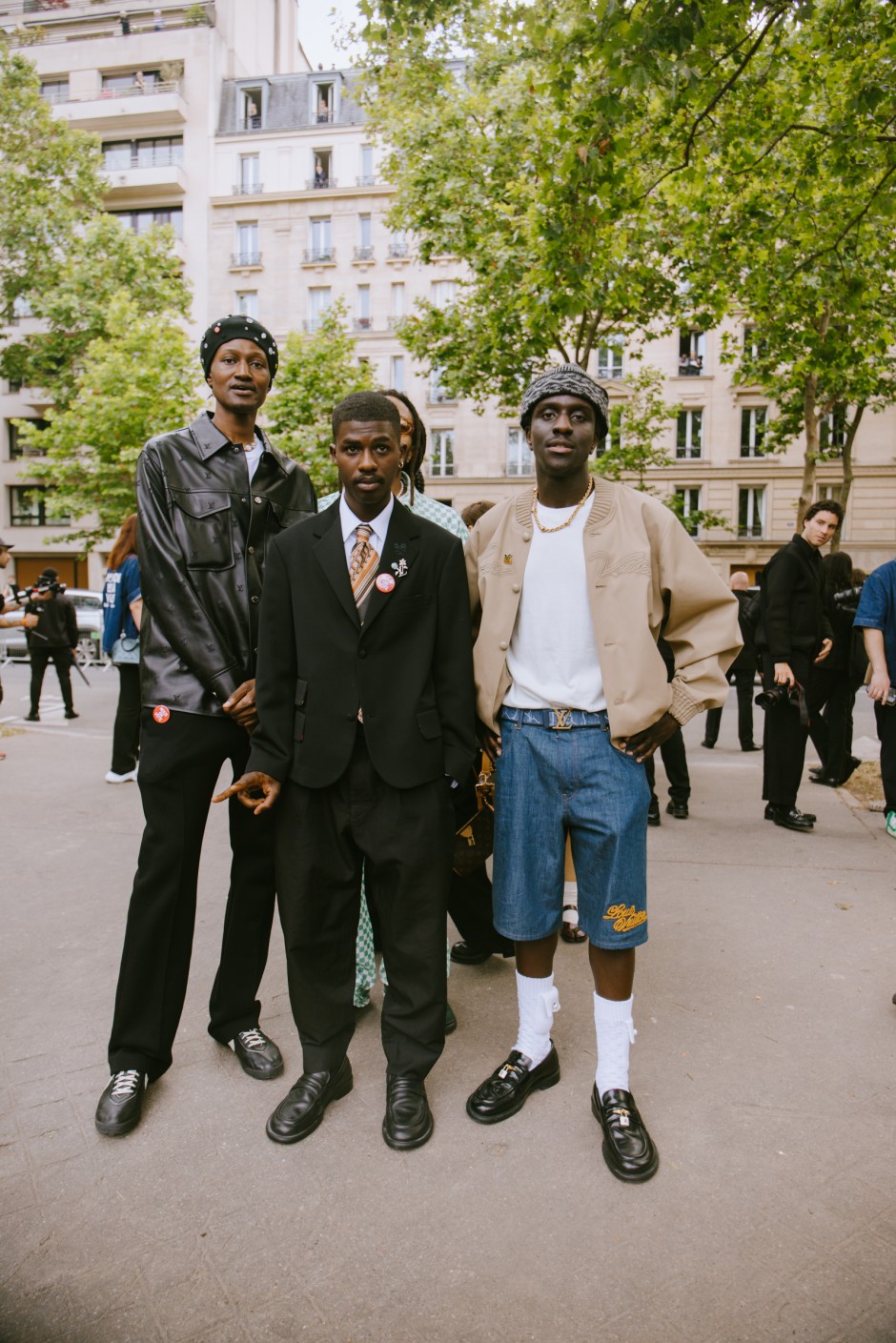Paris Erkek Moda Haftası İlkbahar/Yaz 2025 Sokak Stili