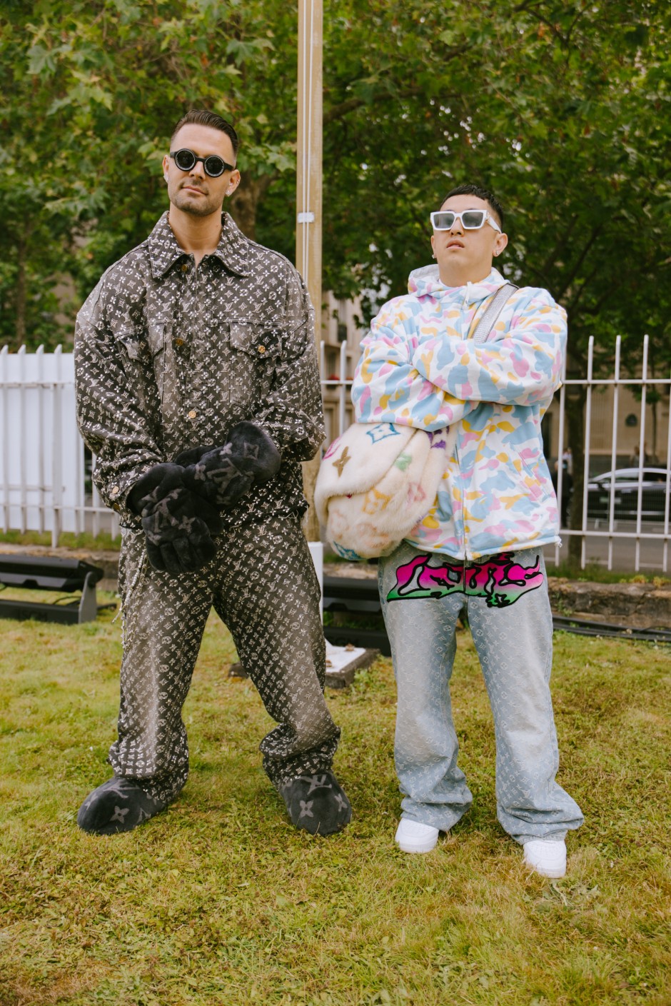 Paris Erkek Moda Haftası İlkbahar/Yaz 2025 Sokak Stili