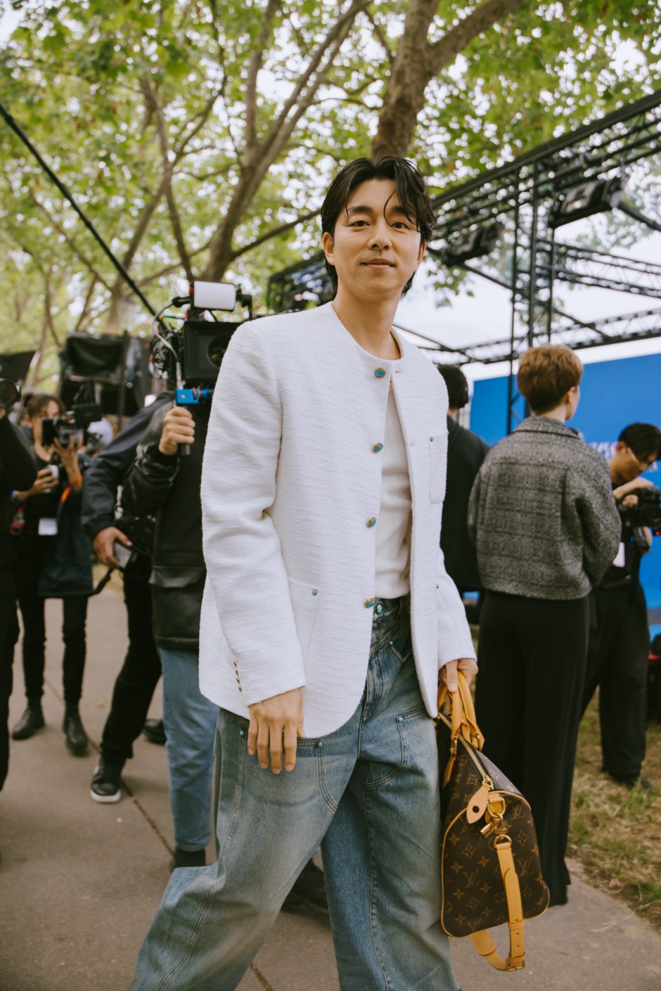 Paris Erkek Moda Haftası İlkbahar/Yaz 2025 Sokak Stili