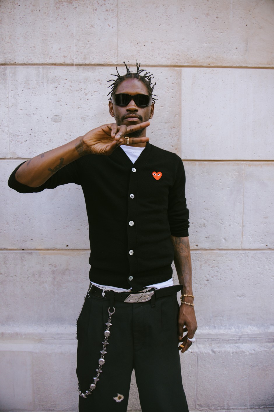 Paris Erkek Moda Haftası İlkbahar/Yaz 2025 Sokak Stili