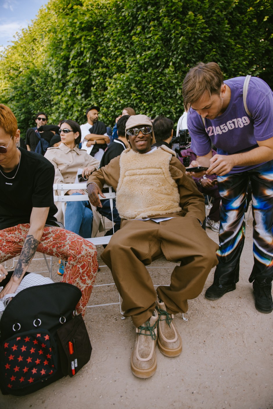 Paris Erkek Moda Haftası İlkbahar/Yaz 2025 Sokak Stili