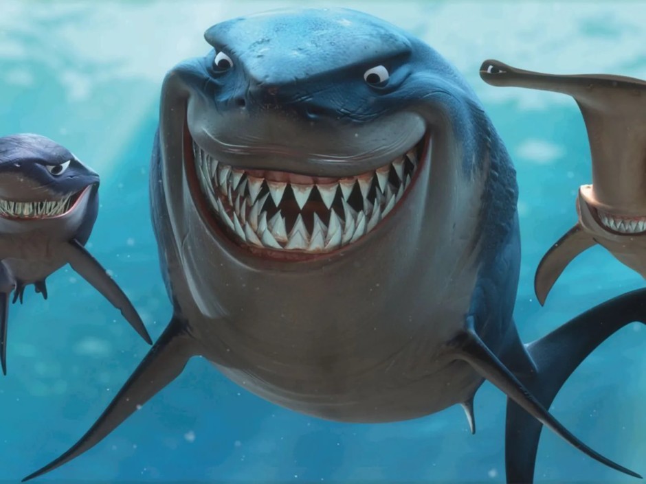 Kayıp Balık Nemo'daki alkolik köpekbalıklarının kurtarılması