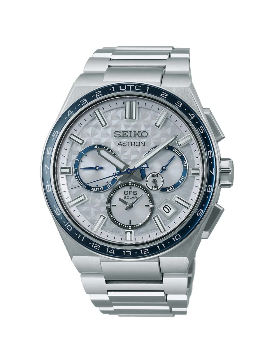 Seiko Astron ‘Galactic Blue’ GPS Solar 5X Çift Zaman