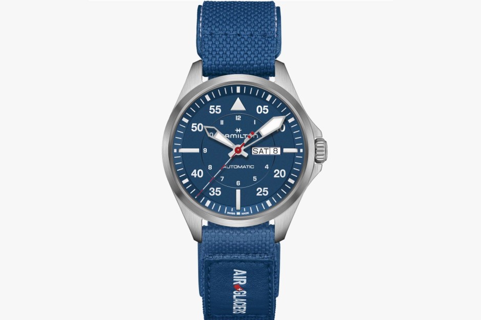Hamilton Khaki Aviation Pilot Day-Date Air-Glaciers Edition