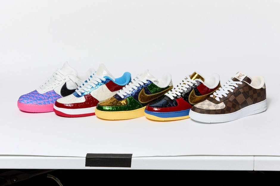 Louis Vuitton x Nike Air Force 1 Numuneleri