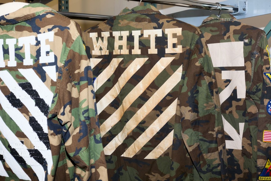 Off-White Kamuflaj Ceketler