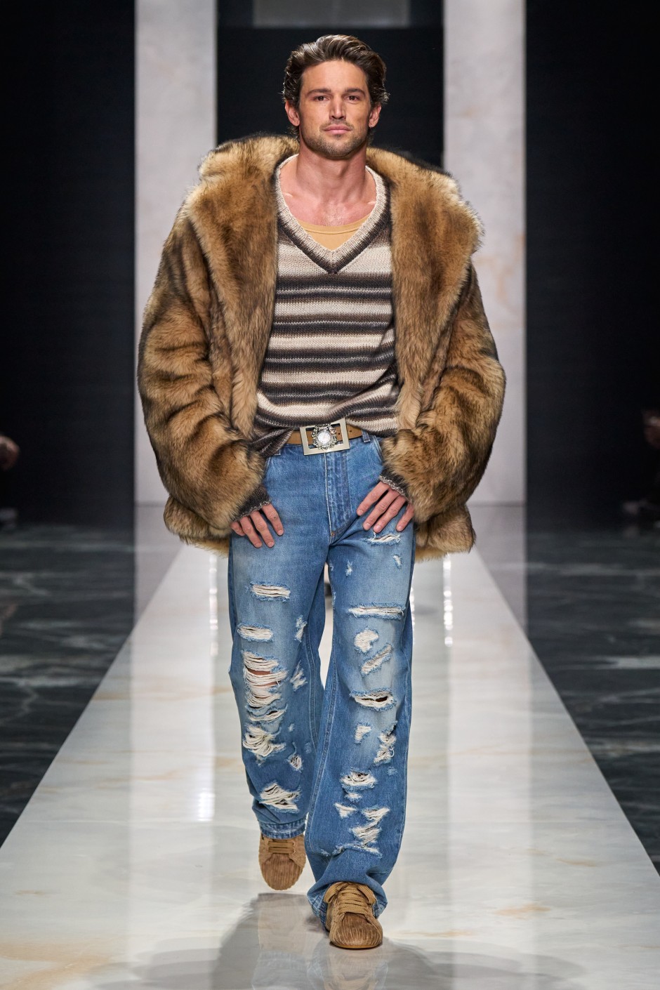 Milano Moda Haftası : Dolca&Gabbana Sonbahar/Kış 2026, Portrait of a Man