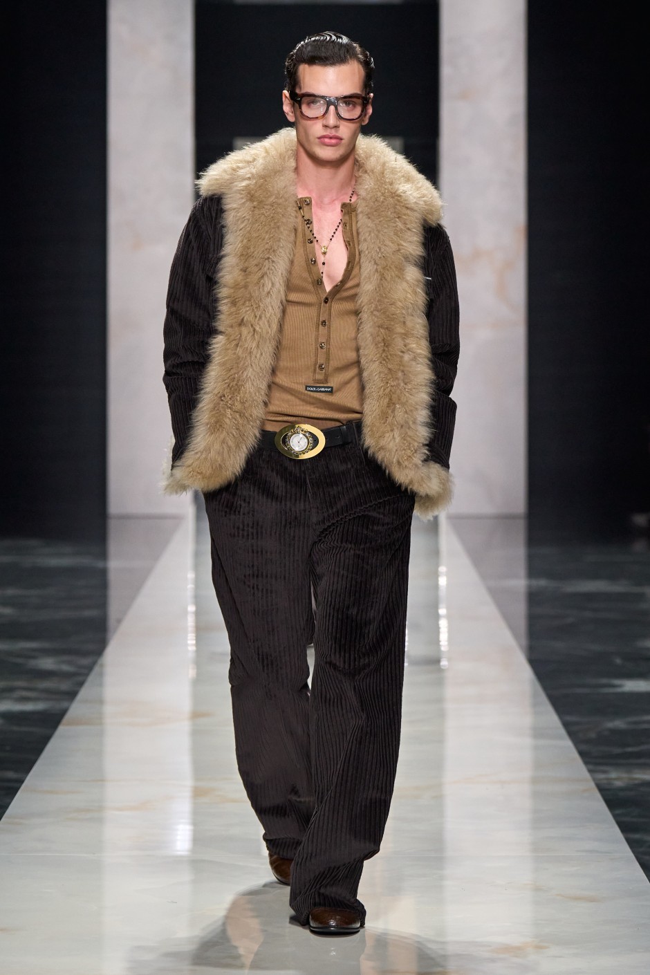 Milano Moda Haftası : Dolca&Gabbana Sonbahar/Kış 2026, Portrait of a Man