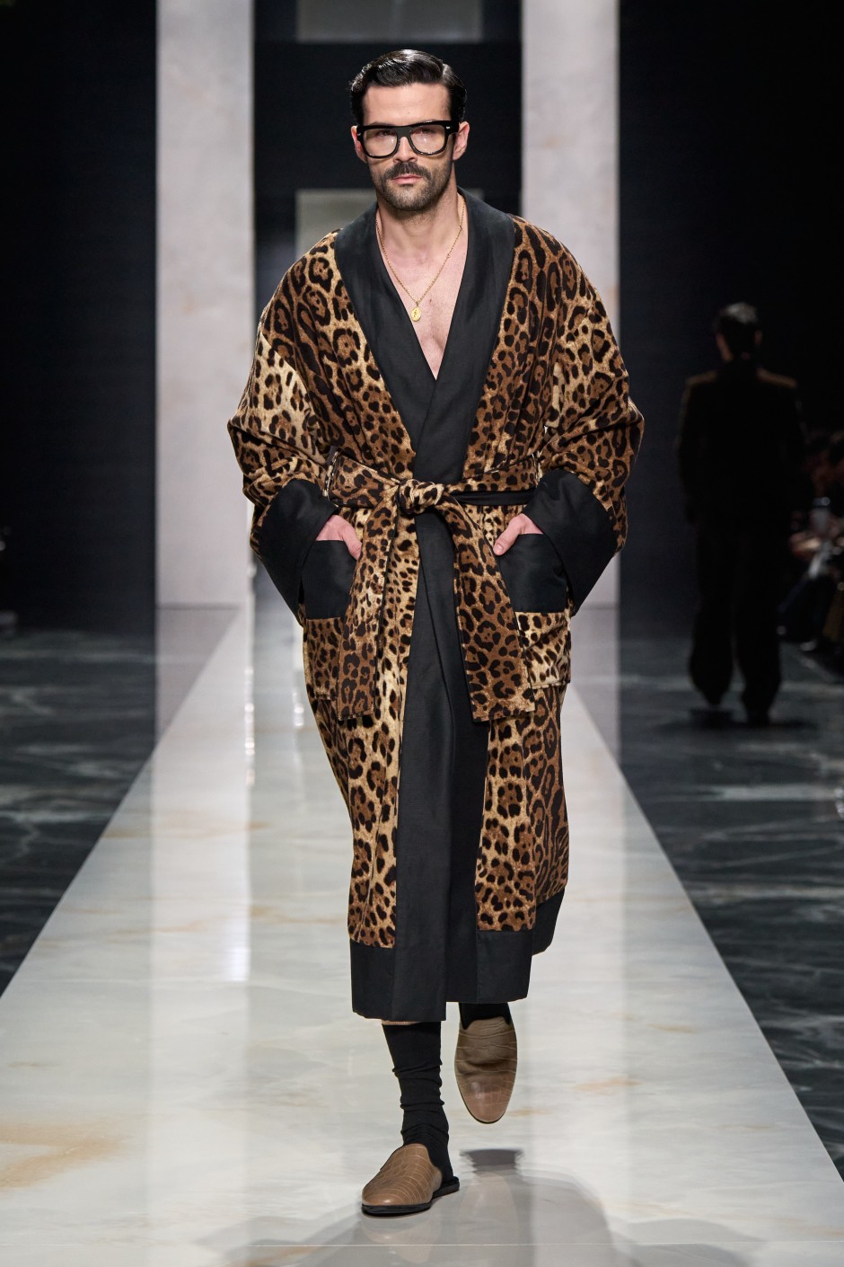 Milano Moda Haftası : Dolca&Gabbana Sonbahar/Kış 2026, Portrait of a Man